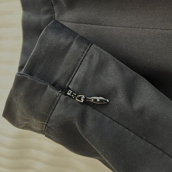 AK Anne Klein - Black Pleated Skirt - Size 8 - Picture 5 of 10